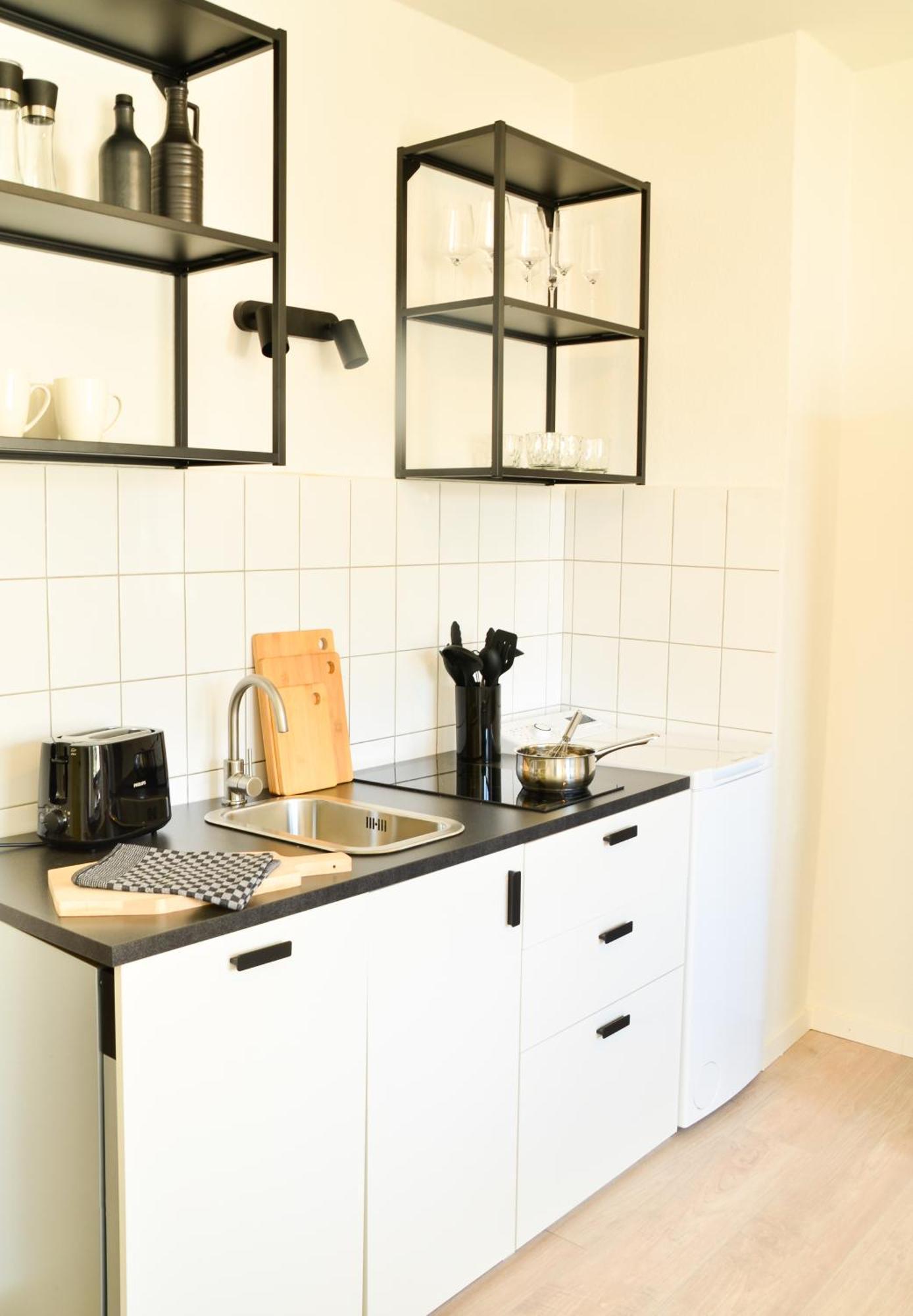 Milpau Bottrop 2 - Modernes Und Zentrales Premium-Apartment Fuer 4 Personen Mit Queensize-Bett Und Einzelbetten - Netflix, Nespresso Und Smart-Tv Kültér fotó