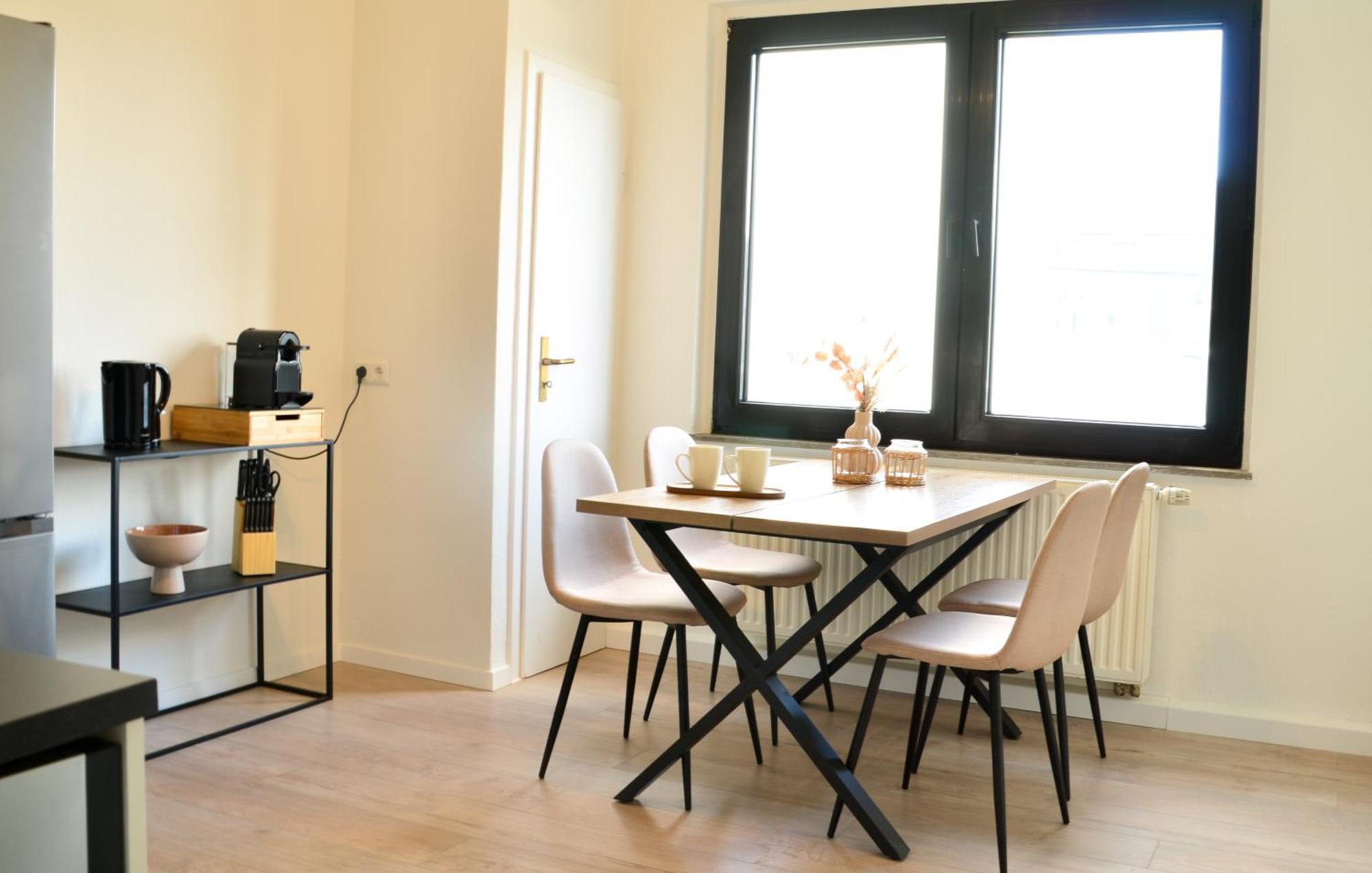 Milpau Bottrop 2 - Modernes Und Zentrales Premium-Apartment Fuer 4 Personen Mit Queensize-Bett Und Einzelbetten - Netflix, Nespresso Und Smart-Tv Kültér fotó